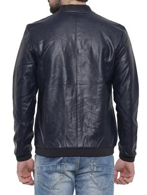 blue biker jacket - 14498216 - Standard Image - 3