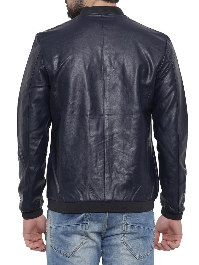 blue biker jacket - 14498216 - Zoom Image - 3