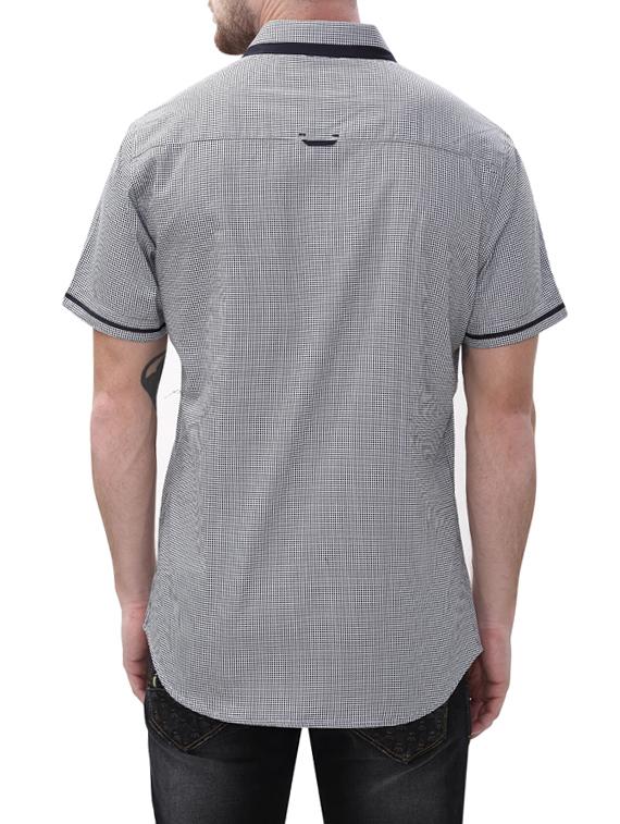 grey cotton casual shirt - 14498544 - Zoom Image - 3