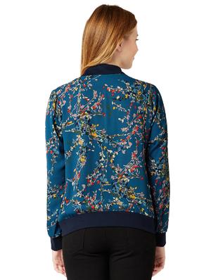multi colored printed jacket - 14499590 - Standard Image - 3