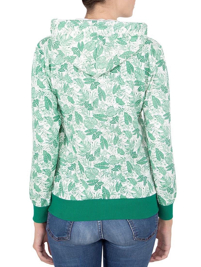 Green hooded sweatshirt - 14501271 - Zoom Image - 3