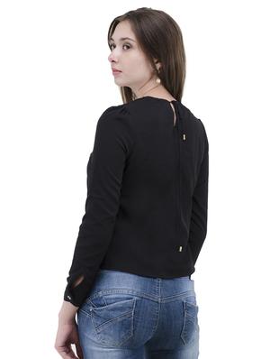 black solid top - 14501441 - Standard Image - 3