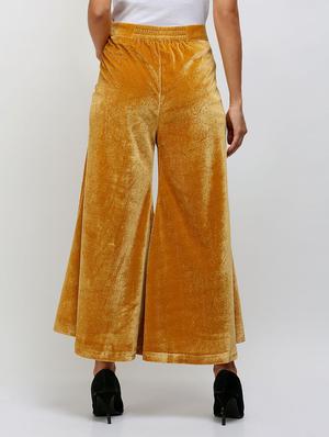 nika pret orange velvet palazzo - 14504412 - Standard Image - 3