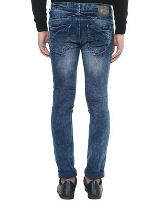 blue cotton ripped jeans - 14504632 - Standard Image - 3