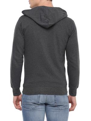 grey cotton sweatshirt - 14504991 - Standard Image - 3