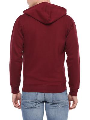 red cotton sweatshirt - 14504993 - Standard Image - 3