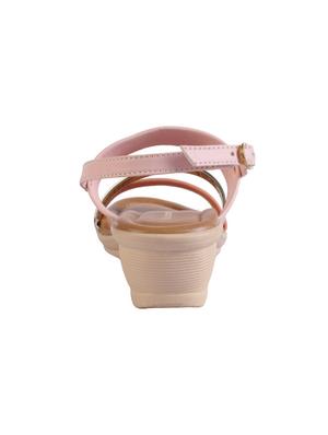 pink back strap wedge - 14505355 - Standard Image - 3