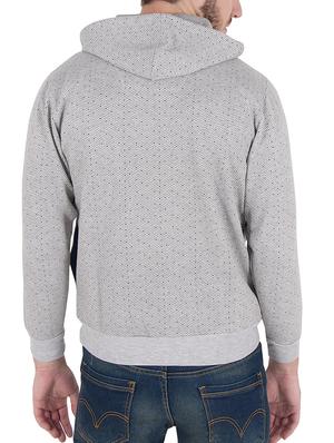 grey cotton sweatshirt - 14510083 - Standard Image - 3
