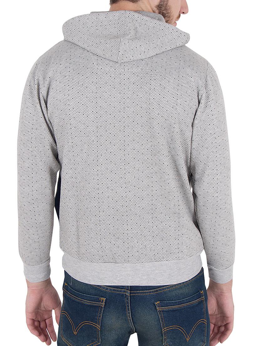 grey cotton sweatshirt - 14510083 - Zoom Image - 3