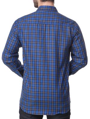 blue cotton casual shirt - 14510369 - Standard Image - 3