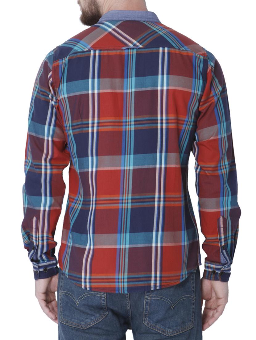multi cotton casual shirt - 14514099 - Zoom Image - 3