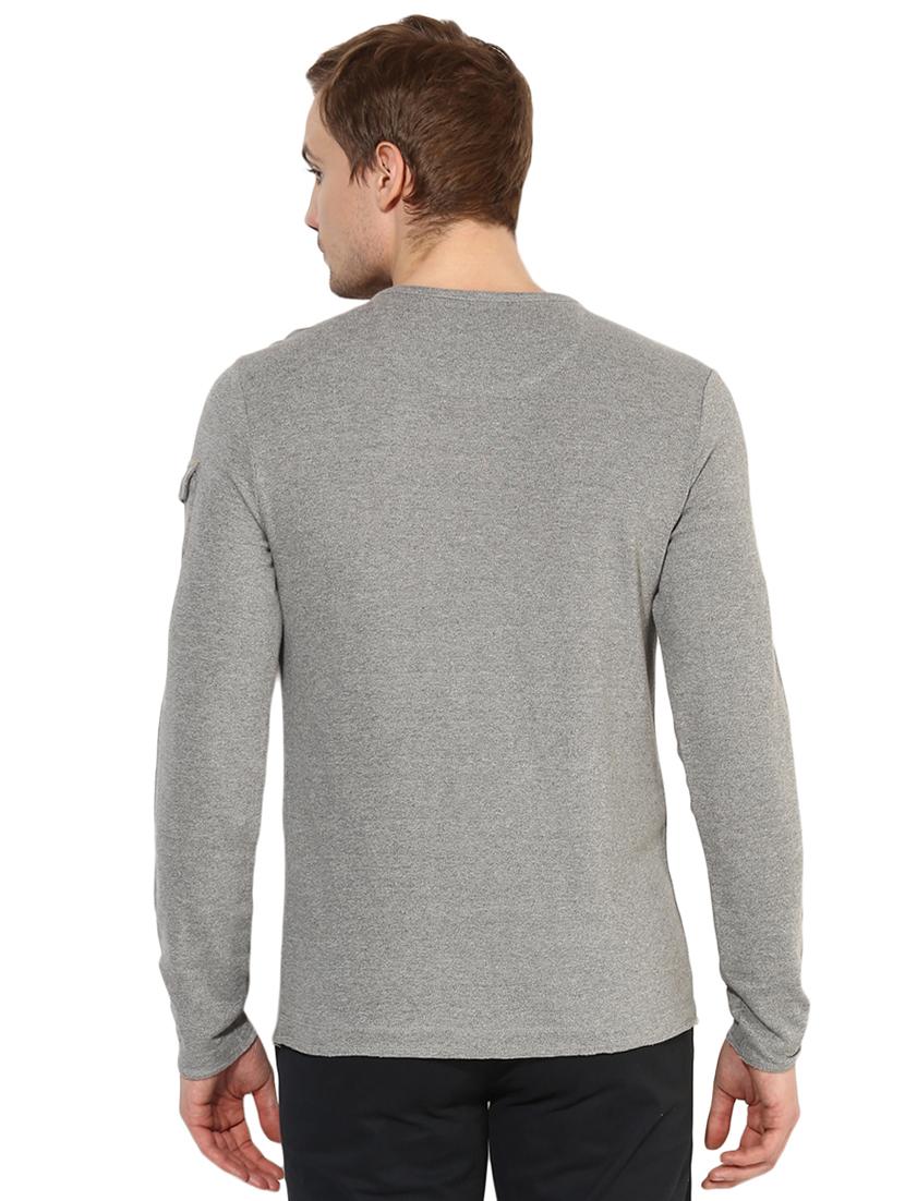 grey cotton t-shirt - 14514670 - Zoom Image - 3