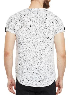 white cotton all over print tshirt - 14515507 - Standard Image - 3