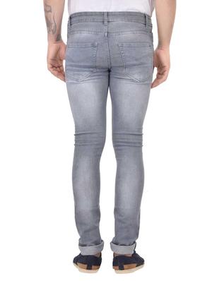 grey denim washed jeans - 14515554 - Standard Image - 3