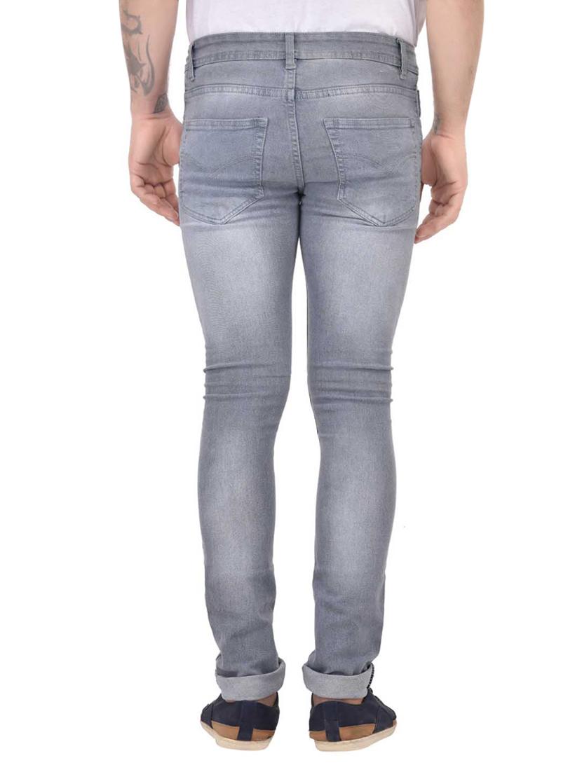 grey denim washed jeans - 14515554 - Zoom Image - 3