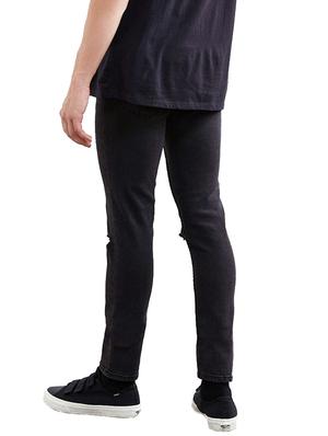 black denim slash knee jeans - 14515583 - Standard Image - 3