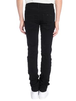 black denim slash knee jeans - 14515585 - Standard Image - 3