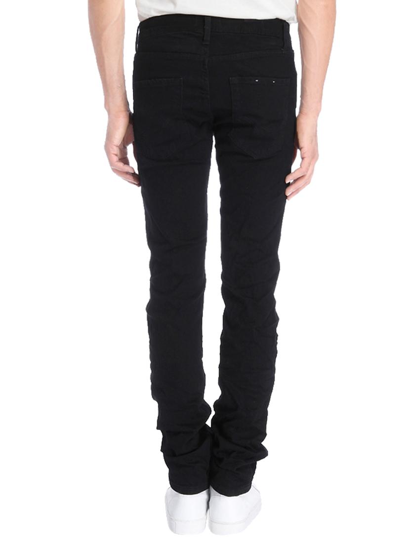 black denim slash knee jeans - 14515585 - Zoom Image - 3
