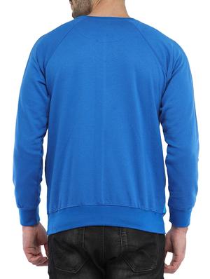blue cotton raglan sweatshirt - 14515599 - Standard Image - 3