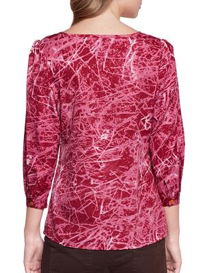 Pink printed top - 14516357 - Standard Image - 3
