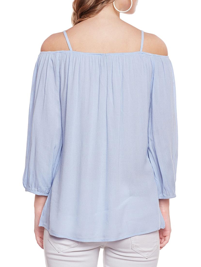 light blue solid top - 14516608 - Zoom Image - 3