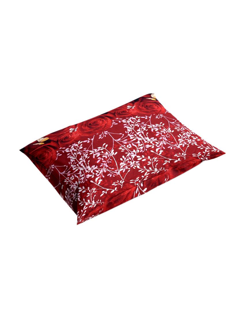 160 TC Premium 3D PolyCotton Double Bed Sheet with 2 Pillow Cover - 14520691 - Zoom Image - 3