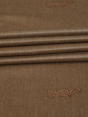 brown woolen shawl - 14521622 - Standard Image - 3