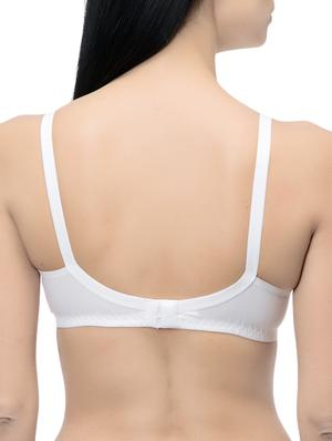 white solid bra - 14521780 - Standard Image - 3