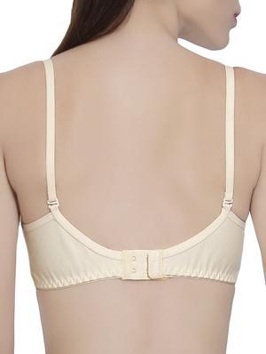 beige solid bra - 14521820 - Standard Image - 3