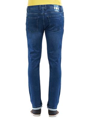 blue cotton washed jeans - 14525638 - Standard Image - 3