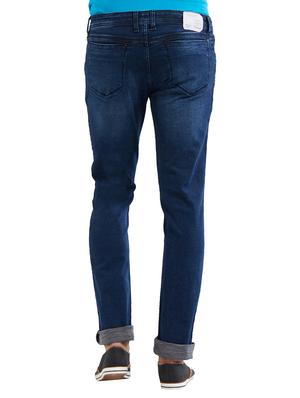 blue cotton washed jeans - 14525650 - Standard Image - 3