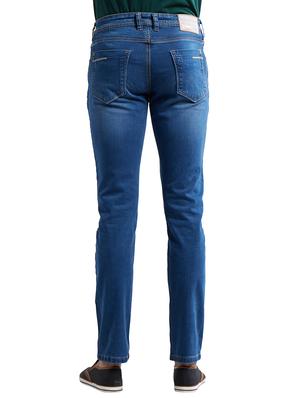 blue cotton washed jeans - 14525663 - Standard Image - 3