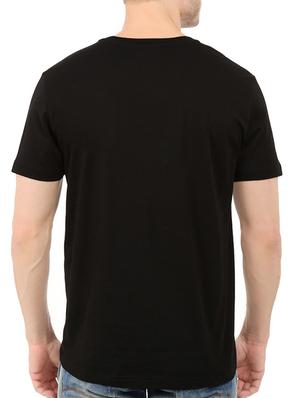 black cotton t-shirt - 14526847 - Standard Image - 3