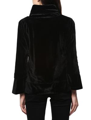 black double breasted coat - 14527287 - Standard Image - 3