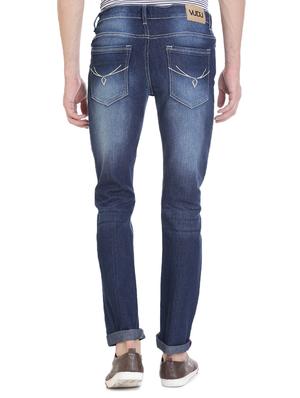 blue cotton washed jeans - 14528559 - Standard Image - 3