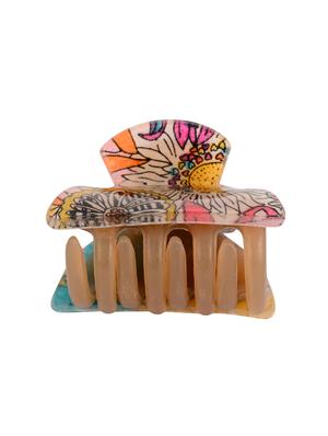 THE ETHNIC WEARS Plastic Hair Clip for Women - Set of 4 (HCC-0009) - 14528747 - Standard Image - 6