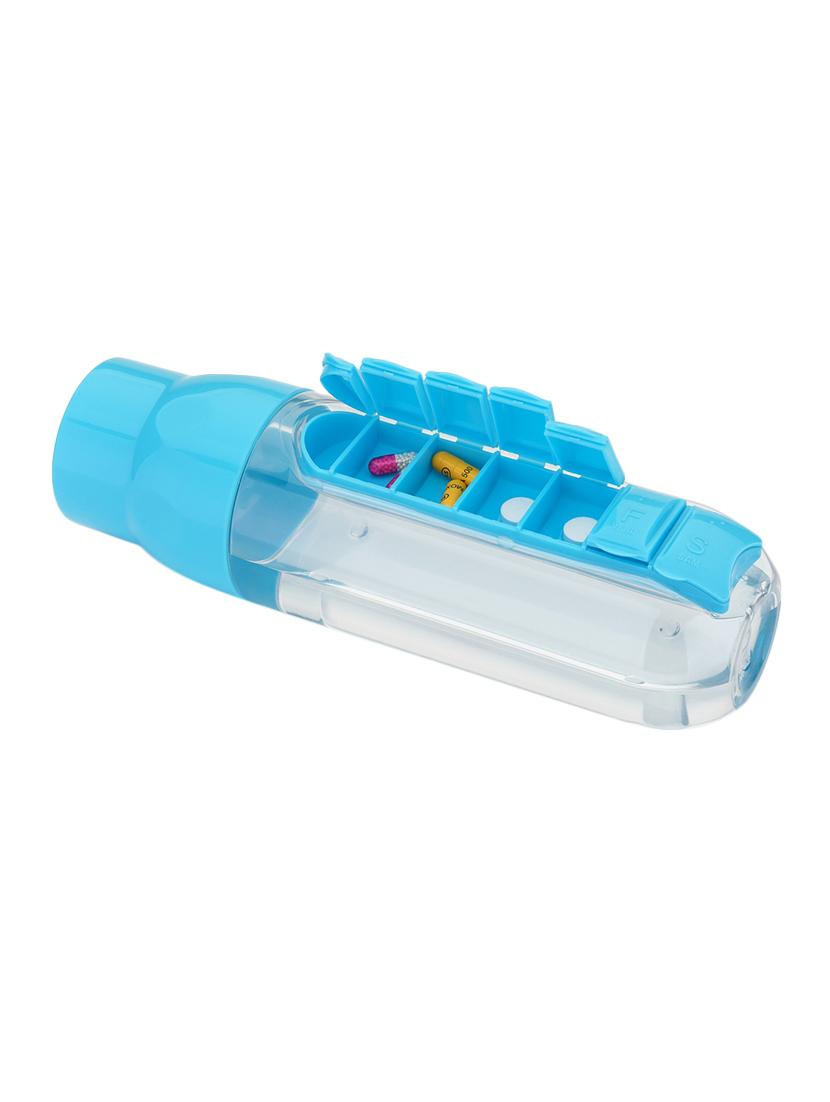 Combo of 2 pcs Pill Organizer Water Bottle 700 ml - 14528863 - Zoom Image - 3