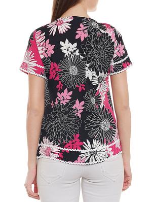 Floral lace detail top - 14528885 - Standard Image - 3