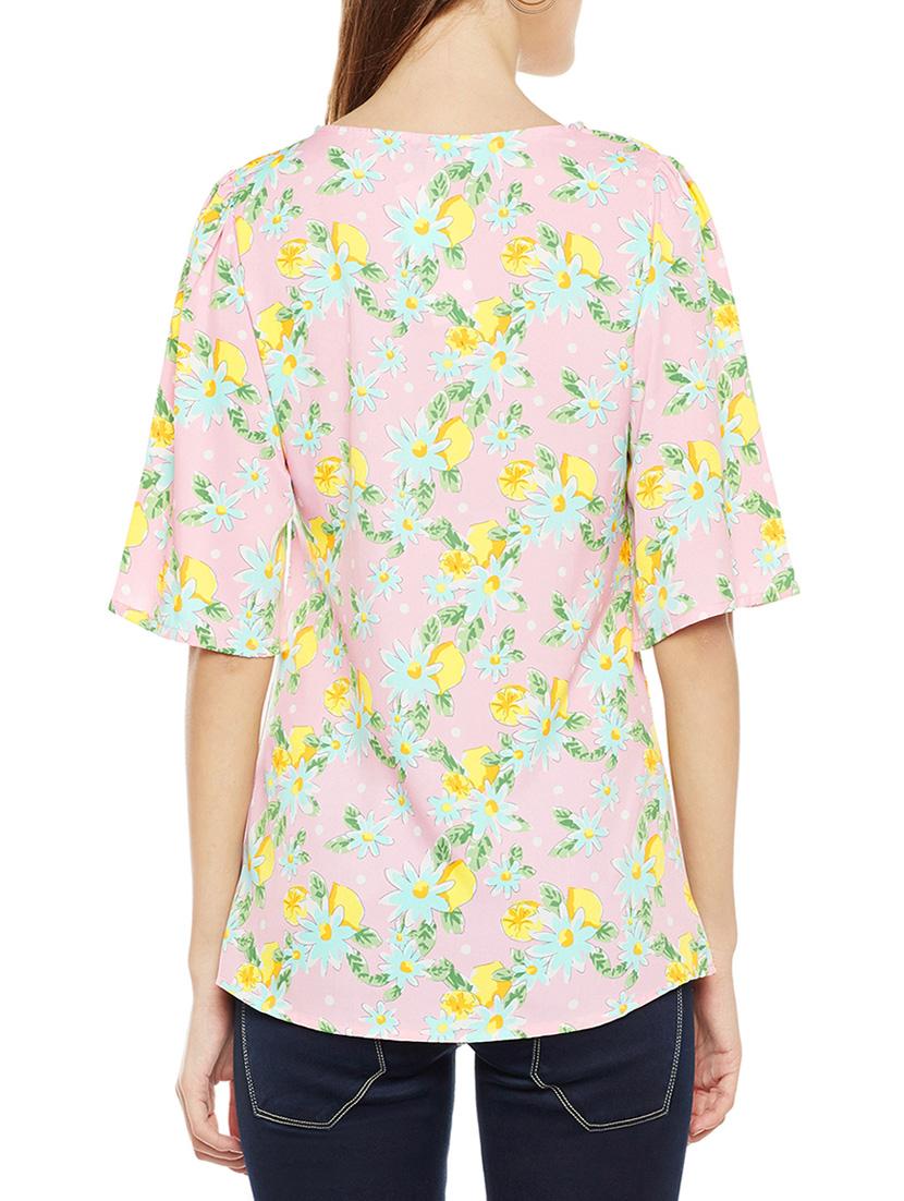 baby pink floral top - 14528890 - Zoom Image - 3