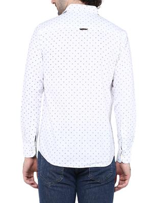 white cotton casual shirt - 14528988 - Standard Image - 3
