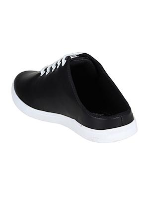 blue leatherette slip on sneaker - 14529131 - Standard Image - 3
