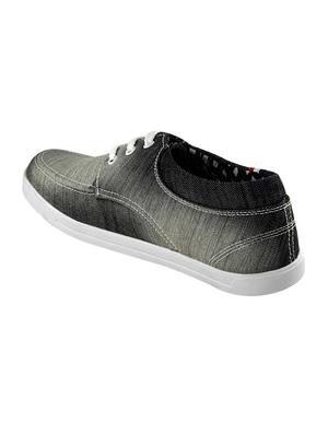 grey Denim lace up sneaker - 14529146 - Standard Image - 3