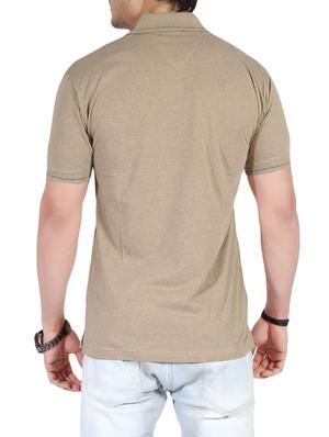 brown cotton pocket t-shirt - 14529927 - Standard Image - 3