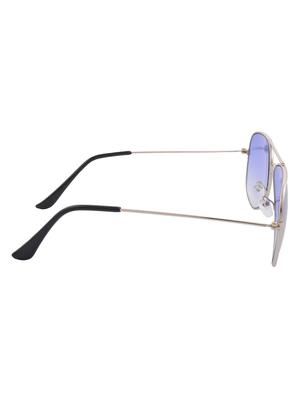 Hipe Unisex Aviator Metallic Frame Sunglasses - 14530297 - Standard Image - 3