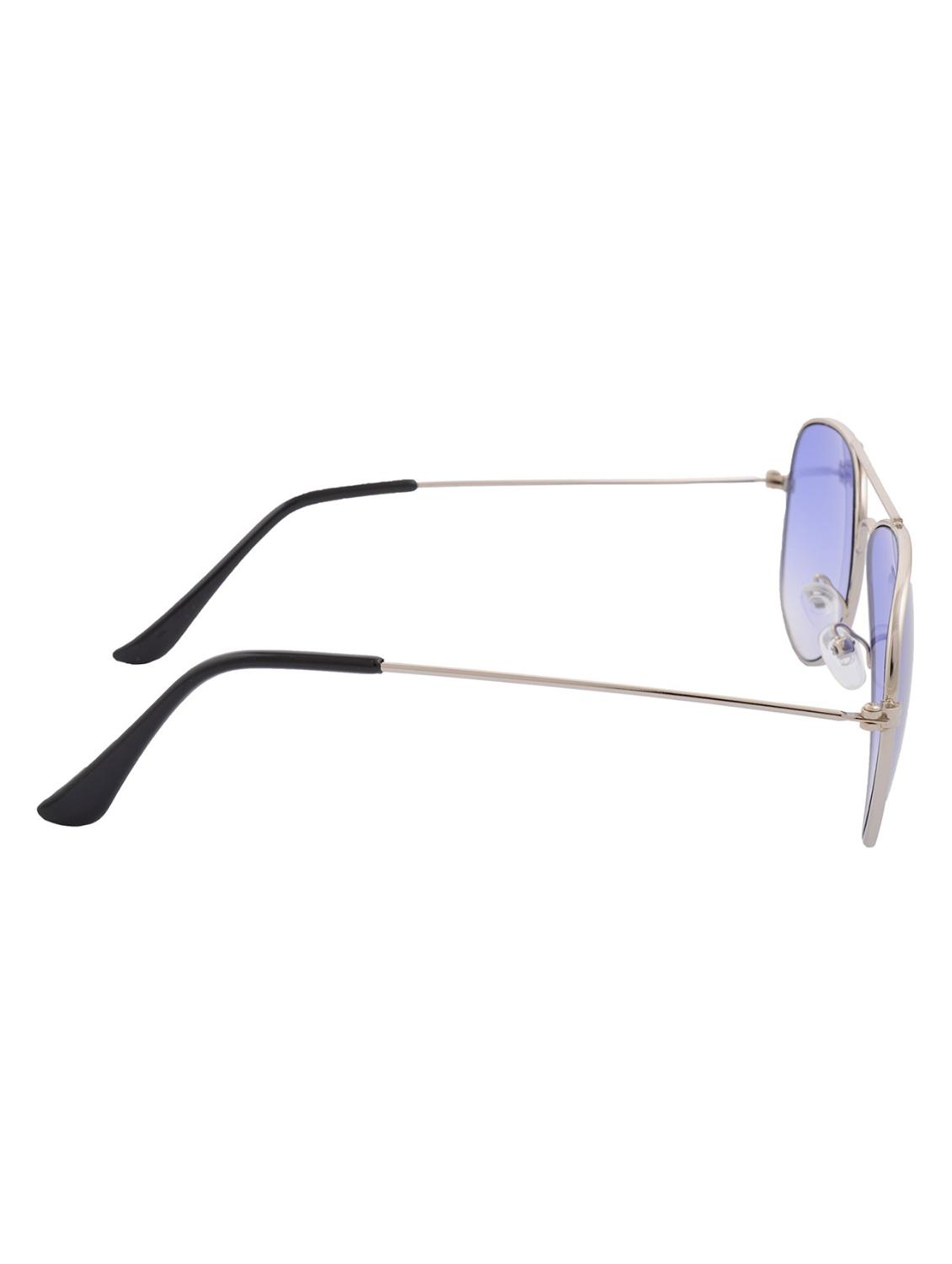 Hipe Unisex Aviator Metallic Frame Sunglasses - 14530297 - Zoom Image - 3