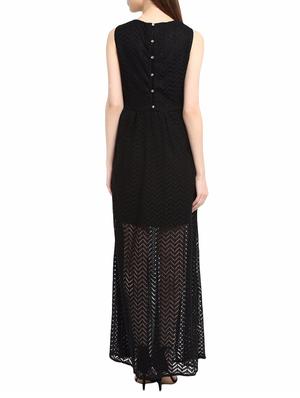 black maxi dress - 14531486 - Standard Image - 3