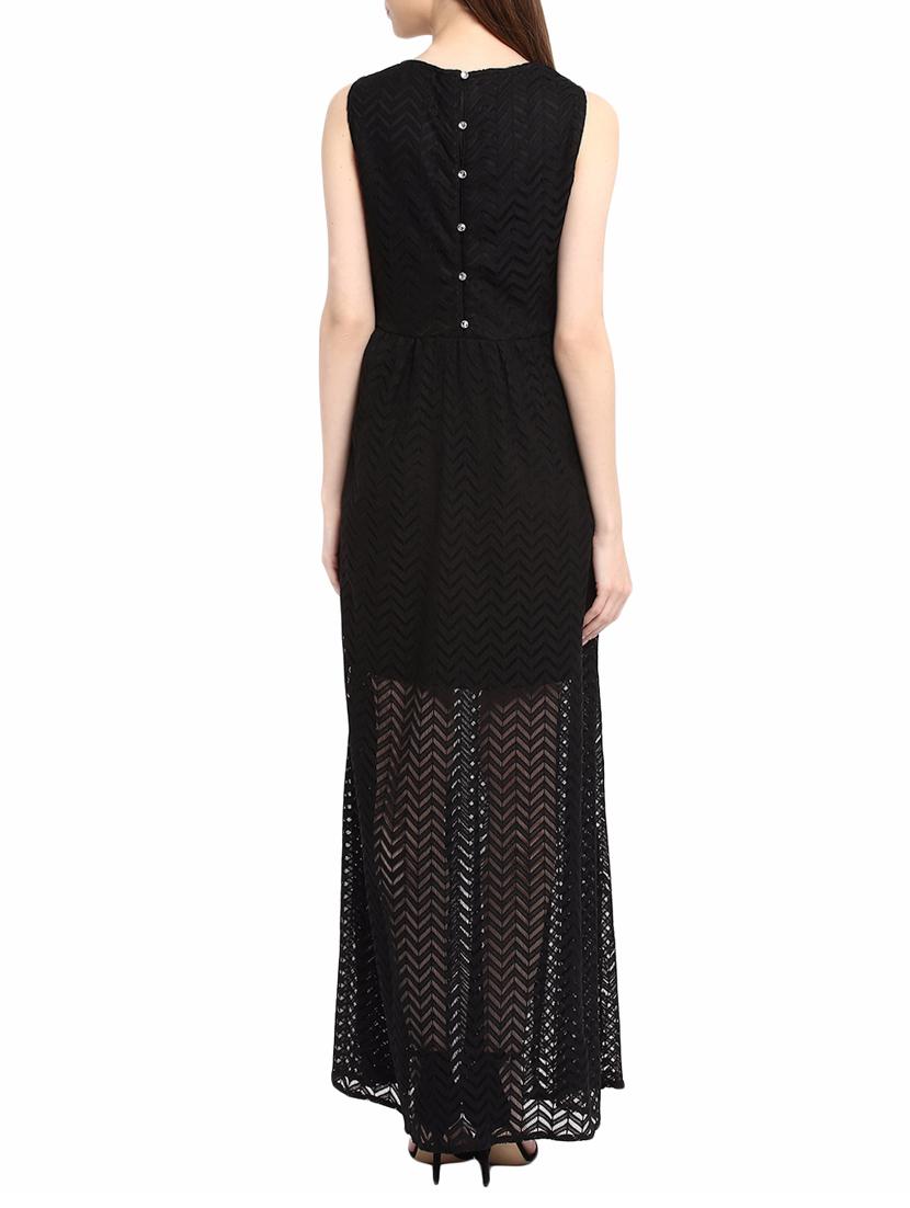 black maxi dress - 14531486 - Zoom Image - 3