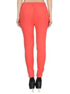 orange rayon trouser - 14531540 - Standard Image - 3