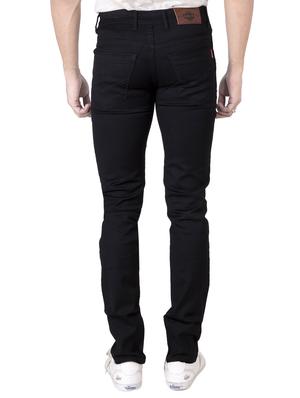 black denim plain jeans - 14531545 - Standard Image - 3