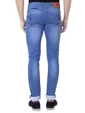 light blue denim washed jeans - 14531548 - Standard Image - 3
